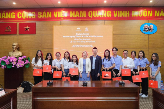 6 sinh viên Việt Nam nhận học bổng từ Giáo dục Nam Úc