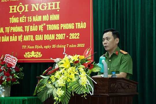 Trưởng công an TP Nam Định qua đời