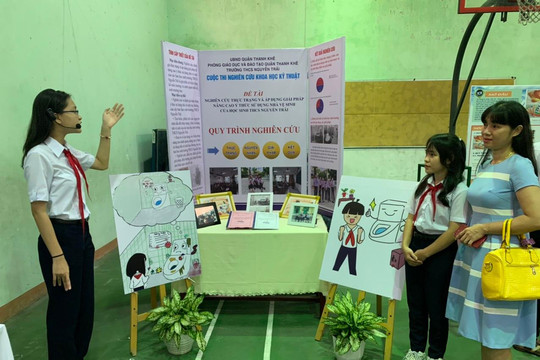 Đà Nẵng: Sôi động cuộc thi khoa học kỹ thuật cấp THCS