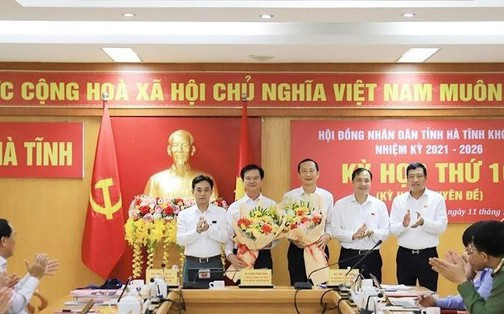 Ông Trần Báu Hà giữ chức Phó Chủ tịch UBND tỉnh Hà Tĩnh