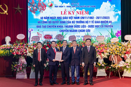 Học viện Y – Dược học cổ truyền Việt Nam được mở mới 2 ngành đào tạo sau đại học
