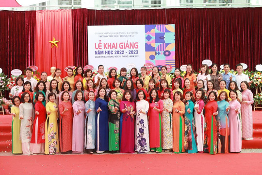 Trường Tiểu học Trưng Trắc, Hà Nội: Tự hào giáo dục tiểu học Thủ đô