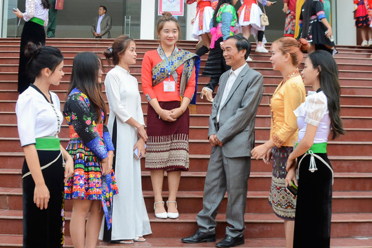 Trường Cao đẳng Sư phạm Điện Biên đón 240 tân sinh viên Mầm non