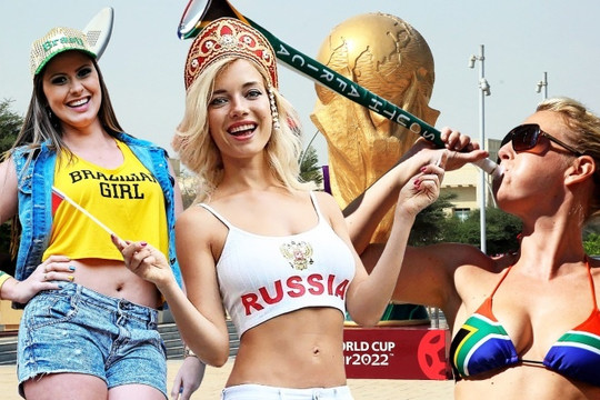 Bị phạt nặng nếu mặc hở vai cổ vũ World Cup
