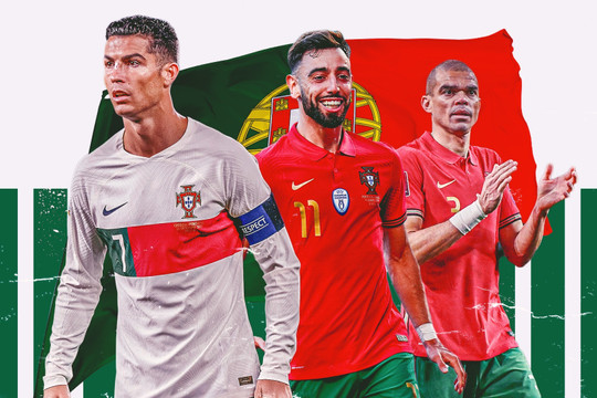 Sức mạnh chiều sâu của Bồ Đào Nha ở World Cup 2022