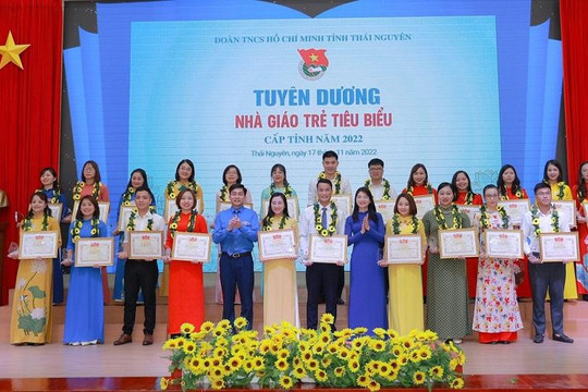 Thái Nguyên tuyên dương nhà giáo trẻ tiêu biểu cấp tỉnh năm 2022