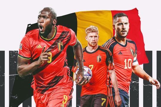 Chiều sâu đội hình tuyển Bỉ ở World Cup 2022