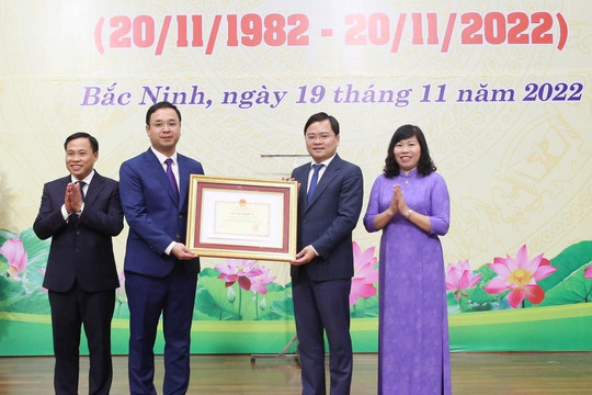 Bắc Ninh kỷ niệm 40 năm Ngày Nhà giáo Việt Nam