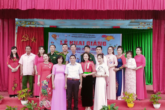 Trường Mầm non xã Pa Thơm nâng cao chất lượng giáo dục toàn diện