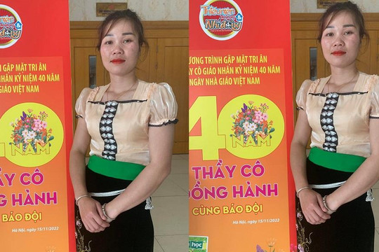 Cô Lò Thị Thẩm - Người truyền cảm hứng cho học sinh Sín Chải