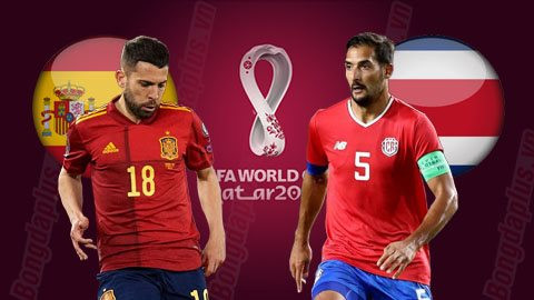 Dự đoán tỷ số Tây Ban Nha vs Costa Rica 23h ngày 23/11