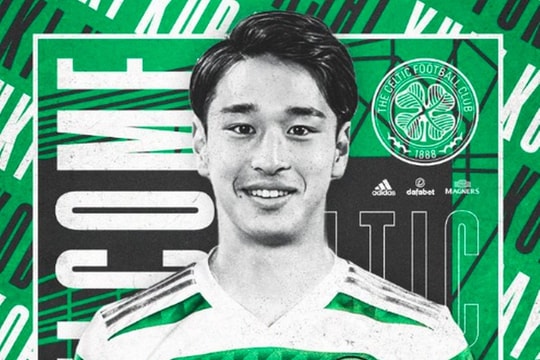 Celtic chiêu mộ tuyển thủ Nhật thứ 5