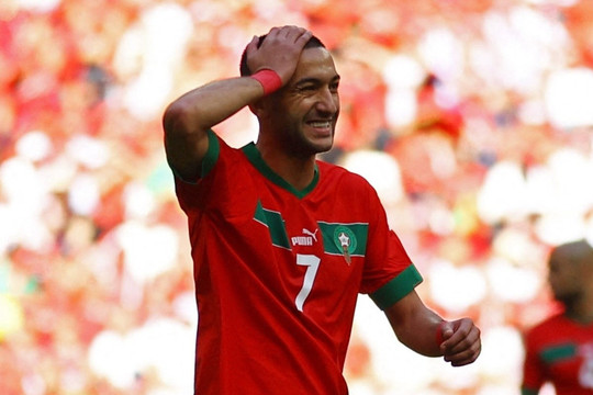 Morocco 0-0 Croatia: Ziyech dứt điểm kém chất lượng