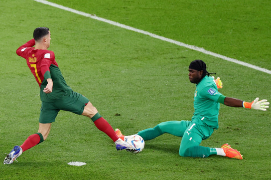 Bồ Đào Nha 0-0 Ghana: Ronaldo bị từ chối bàn thắng