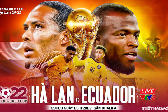 Nhận định Hà Lan vs Ecuador 23h ngày 25/11