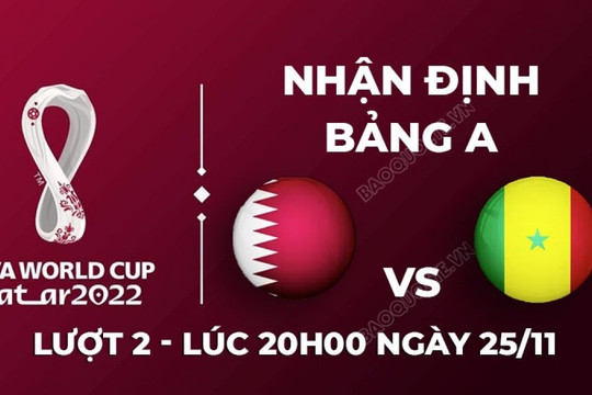 Nhận định Qatar vs Senegal 20h ngày 25/11