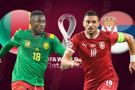 Dự đoán tỷ số Cameroon vs Serbia 17h ngày 28/11