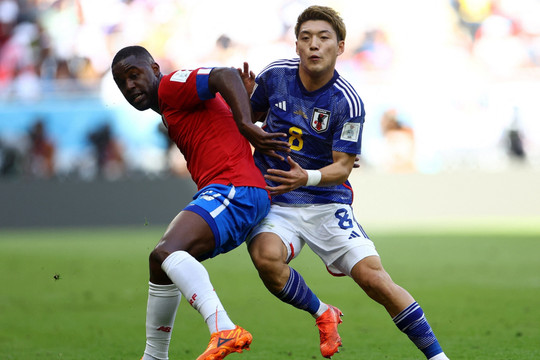 Nhật Bản 0-0 Costa Rica: Asano vào sân