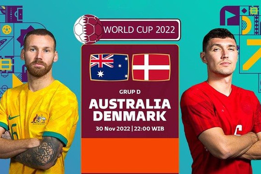 Dự đoán tỷ số Úc vs Đan Mạch 22h ngày 30/11