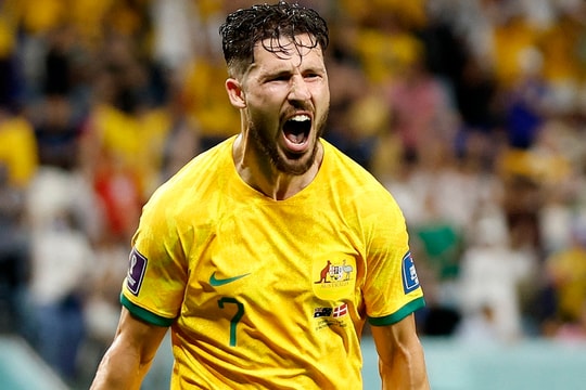 Australia 1-0 Đan Mạch: Bất ngờ tại sân Al Janoub