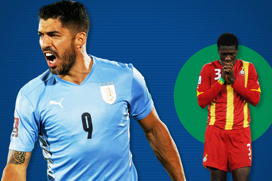 Uruguay vs Ghana: Tâm điểm Suarez