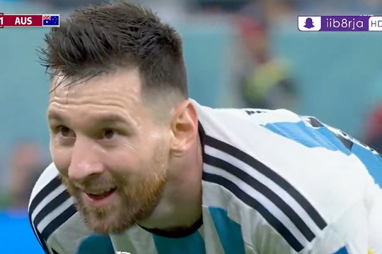 Phản ứng của Messi khi Lautaro phung phí cơ hội