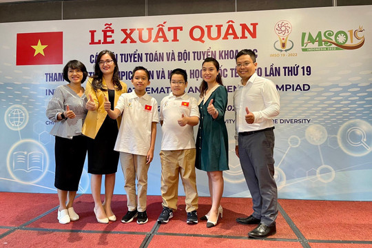 Đoàn Việt Nam đạt 19 giải ở cuộc thi IMSO lần thứ XIX