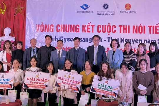 Chung kết cuộc thi nói tiếng Hàn tỉnh Gyeongsangbuk – Thái Nguyên năm 2022