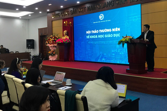 Nhiều kiến giải phát triển tại Hội thảo thường niên khoa học giáo dục Việt Nam