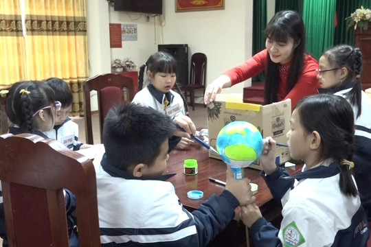 Huyện Ba Vì (Hà Nội) triển khai thí điểm giáo dục STEM cấp tiểu học