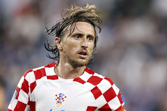 Croatia trên vai Modric