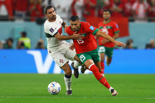 Bồ Đào Nha 0-0 Morocco: Đại diện châu Âu bế tắc