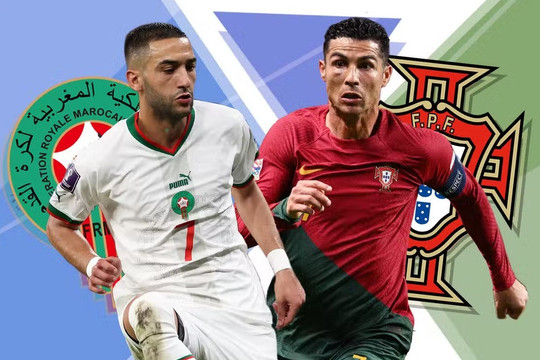 Bồ Đào Nha vs Morocco: Đại diện châu Phi đi vào lịch sử?