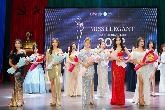 Chung kết Miss Elegant trường Đại học Nội vụ Hà Nội năm 2022