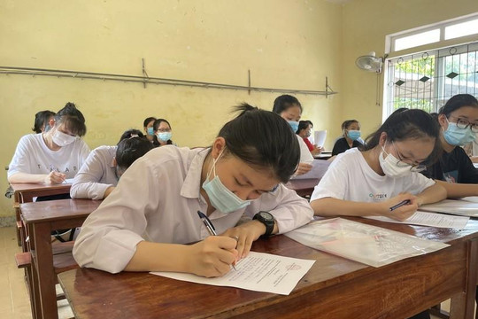 Gần 950 thí sinh Hà Tĩnh tham dự kỳ thi chọn học sinh giỏi tỉnh lớp 12