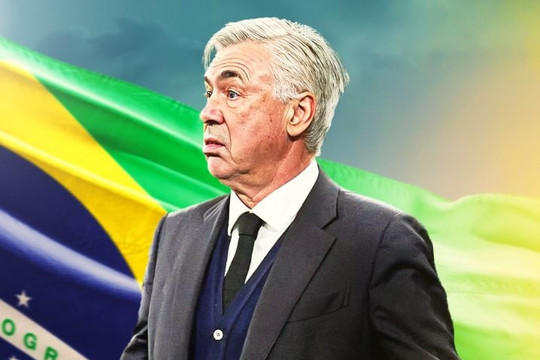 Ancelotti ra điều kiện để dẫn dắt tuyển Brazil
