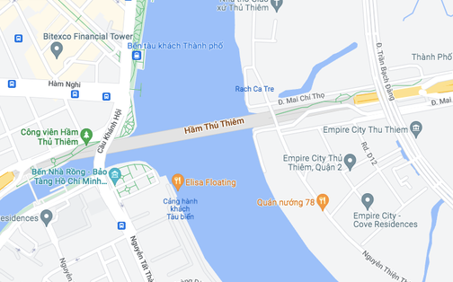 Hạn chế phương tiện qua hầm vượt sông Sài Gòn đến cuối tháng 12