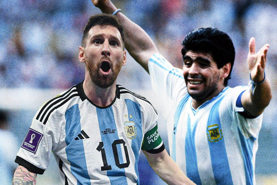 Messi xuất sắc như Maradona ở World Cup 1986