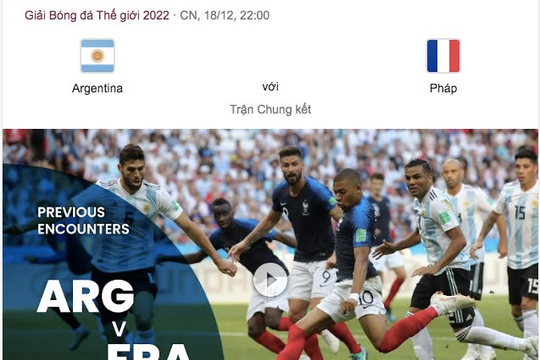 Dự đoán tỉ số Argentina vs Pháp: Đội bóng Nam Mỹ nhỉnh hơn 1%