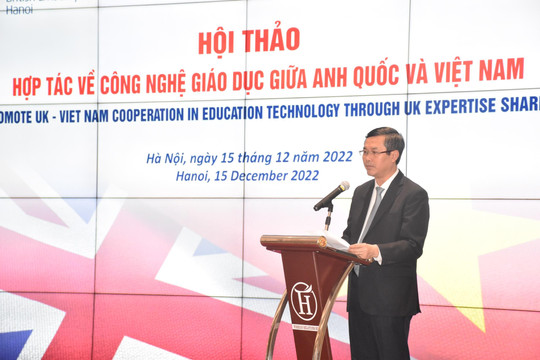 Thúc đẩy hợp tác về công nghệ giáo dục giữa Việt Nam và Vương quốc Anh