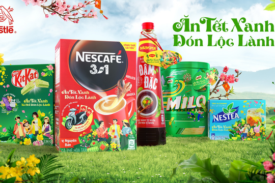 Nestlé Việt Nam cùng người tiêu dùng Việt "Ăn Tết xanh – Đón Lộc lành"