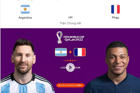 Công nghệ AI dự đoán tỉ số Argentina vs Pháp