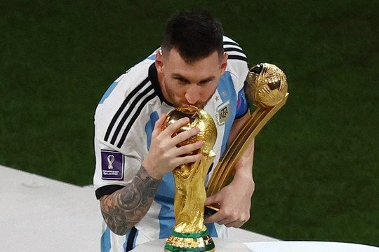 Messi mãn nguyện khi cùng Argentina vô địch World Cup 2022