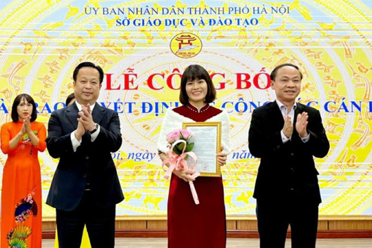 Trường THPT Chu Văn An có hiệu trưởng mới