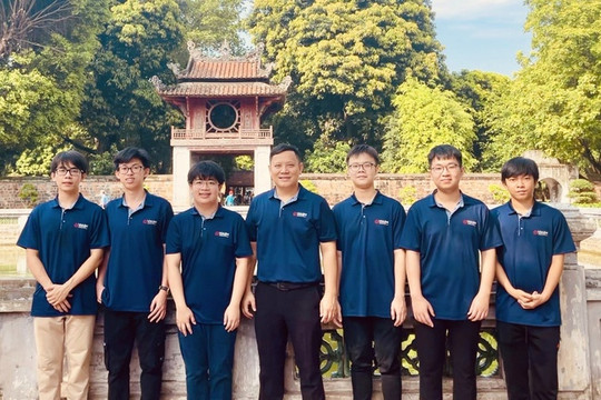 100% học sinh Việt Nam dự thi Olympic Quốc tế có giải