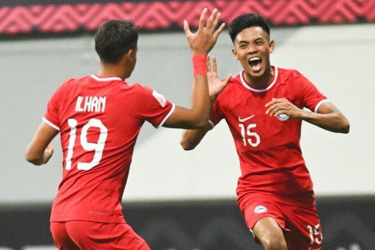 Singapore ngược dòng thắng Myanmar ở AFF Cup 2022
