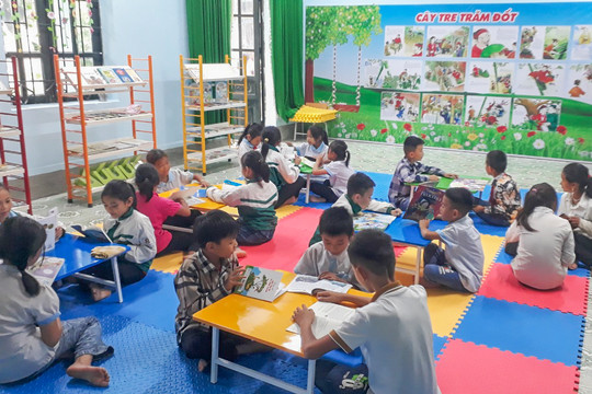 Khởi động 20 'Thư viện thân thiện trường tiểu học' ở Điện Biên