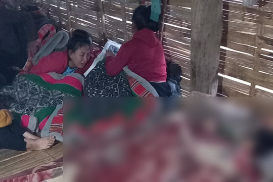 2 trẻ nhỏ bị bố đâm chết trong đêm ở Điện Biên