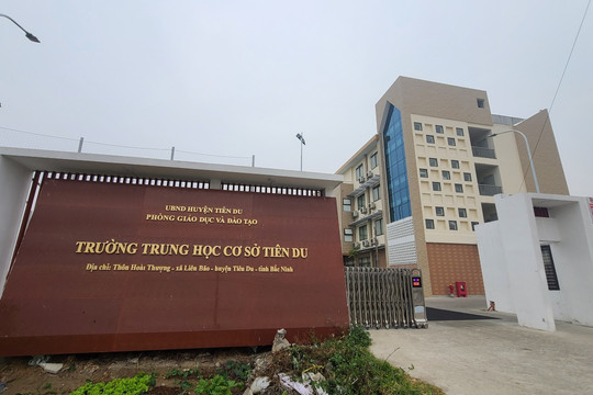 Bất thường dự án xây trường trọng điểm ở Bắc Ninh