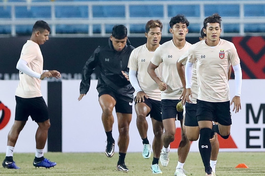 Tuyển Myanmar hứng khởi trước trận chia tay AFF Cup 2022